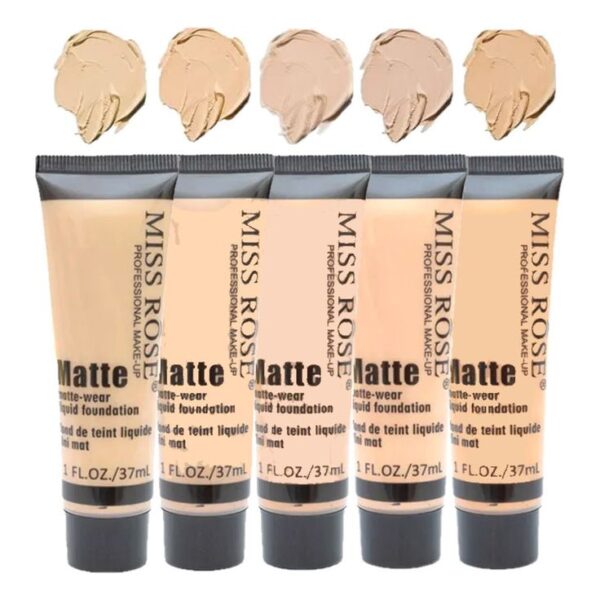 MatteBeige Liquid Foundation Bottle - Oil-Free, Full Coverage Foundation for a Long-Lasting Matte Finish"
